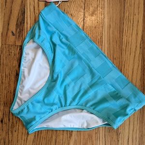 Nani turquoise swim bottoms large